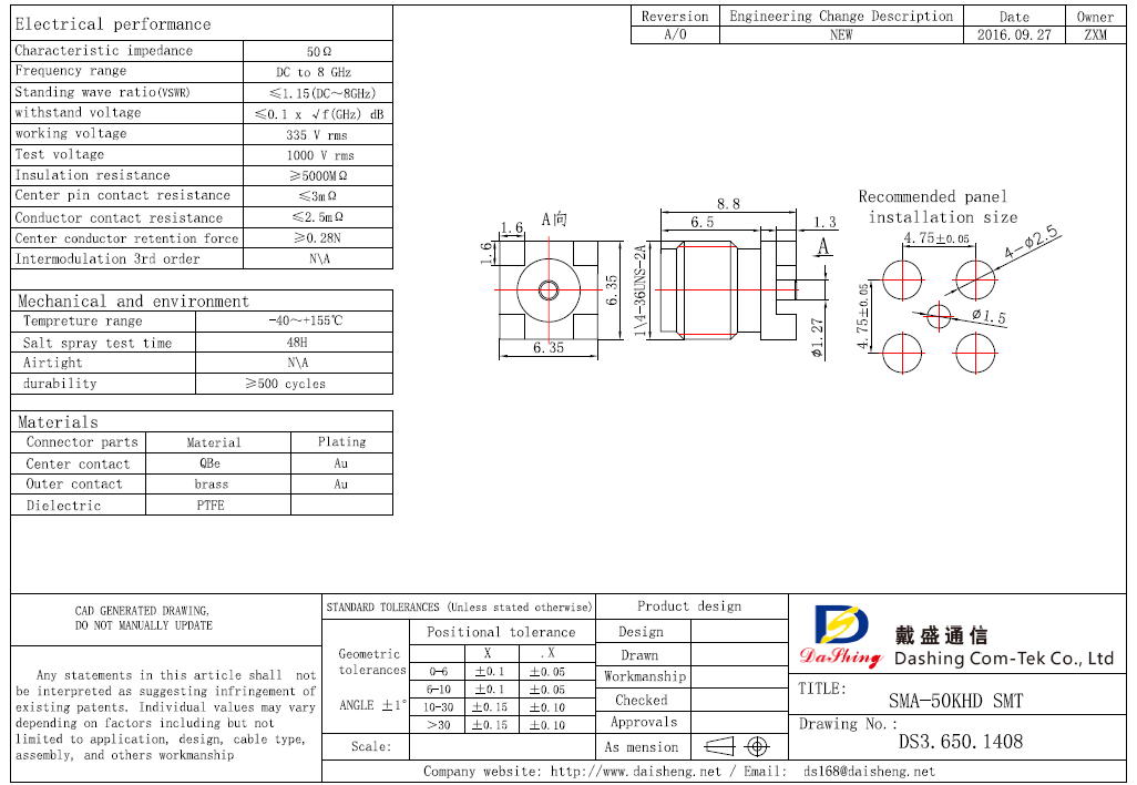 SMA-50KHD SMT(图1)